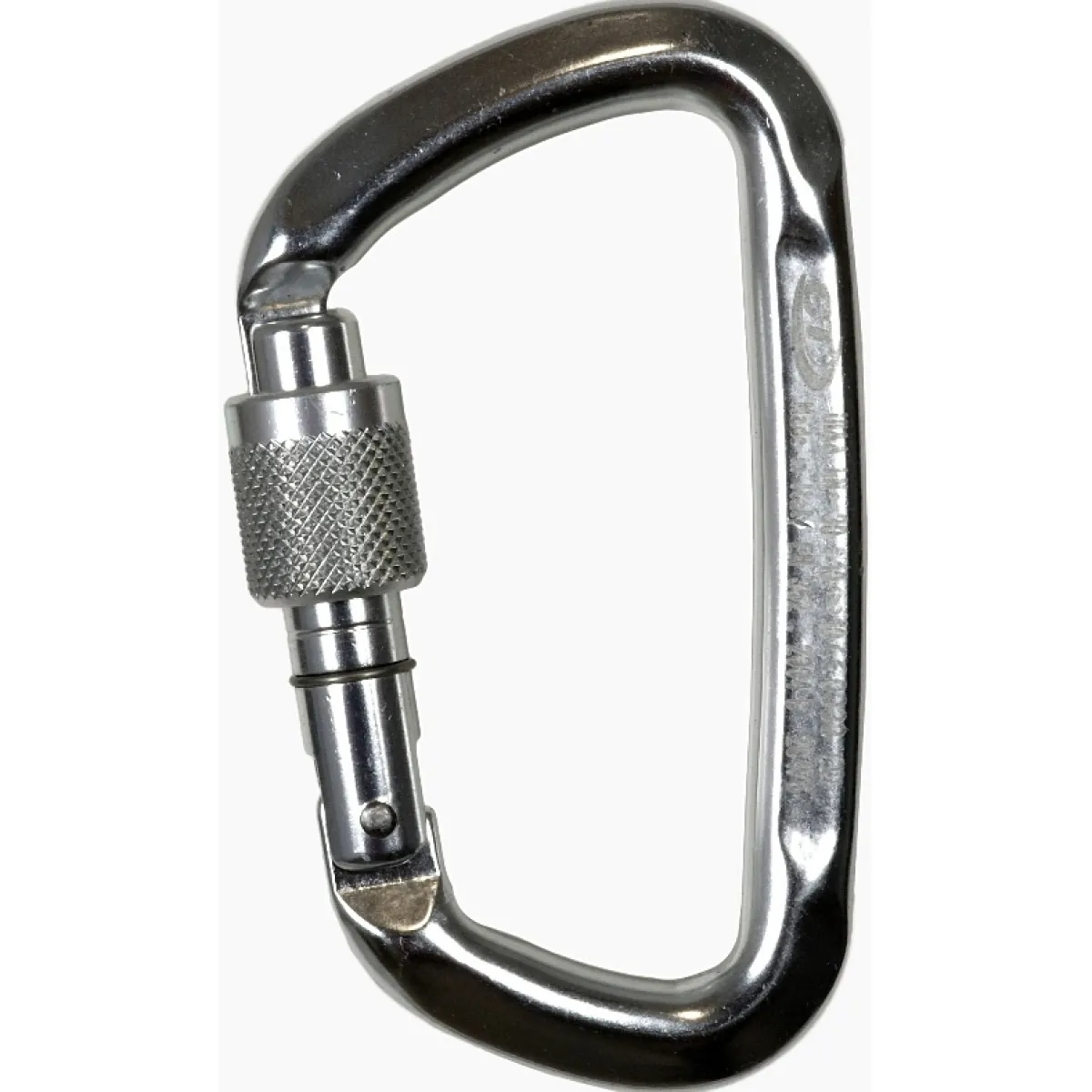 Climbing Technology CT D-Shape SG screw-lock climbing carabiner Polished/Red New