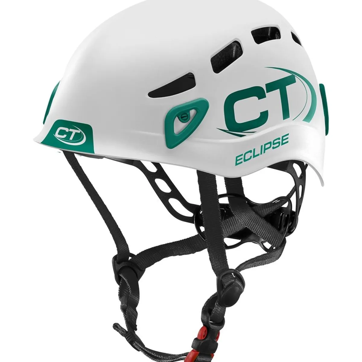 Climbing Technology CT Eclipse kids' climbing and mountaineering helmet White/Dark green Clearance