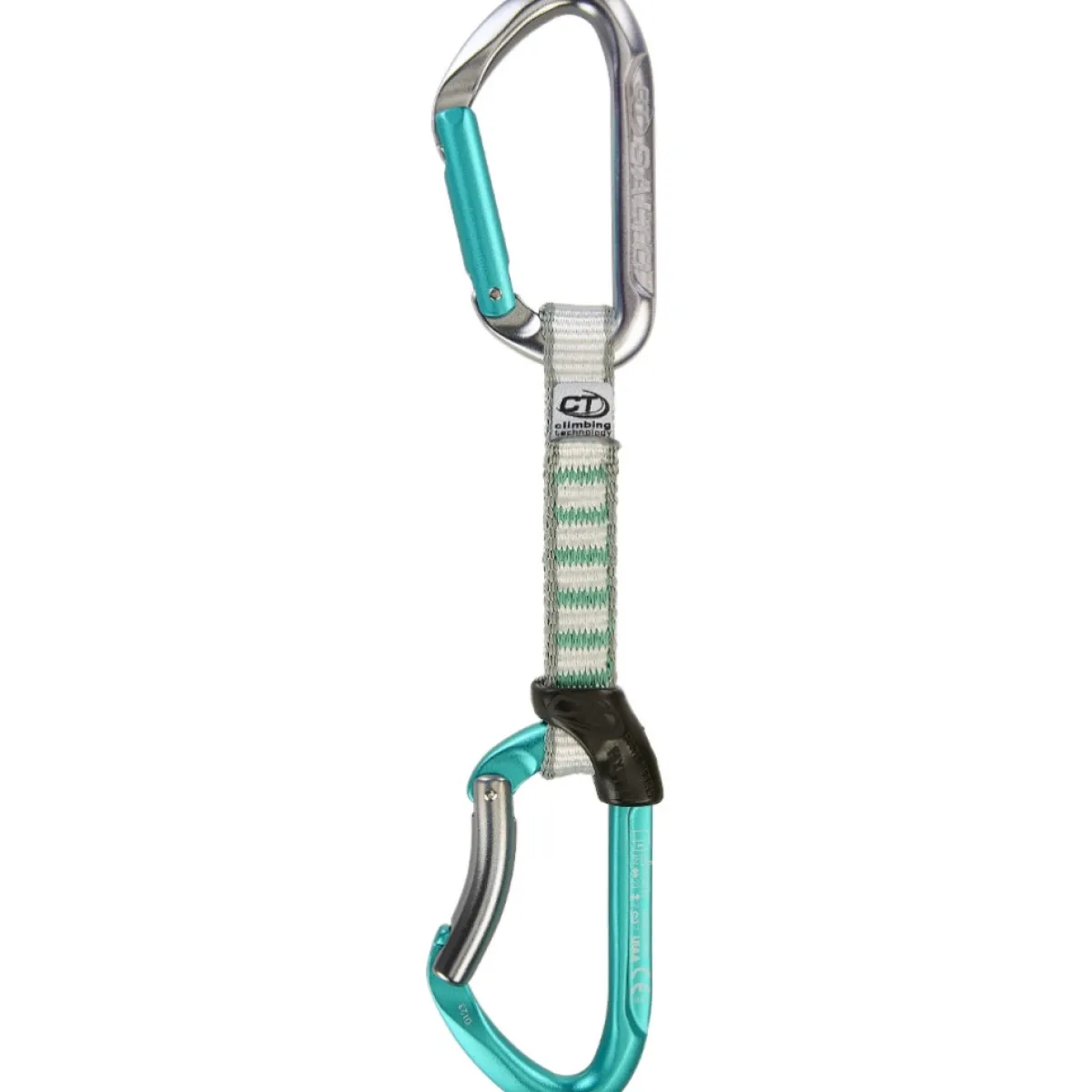 Climbing Technology CT Salto NY climbing quickdraw Titanium/Blue Hot