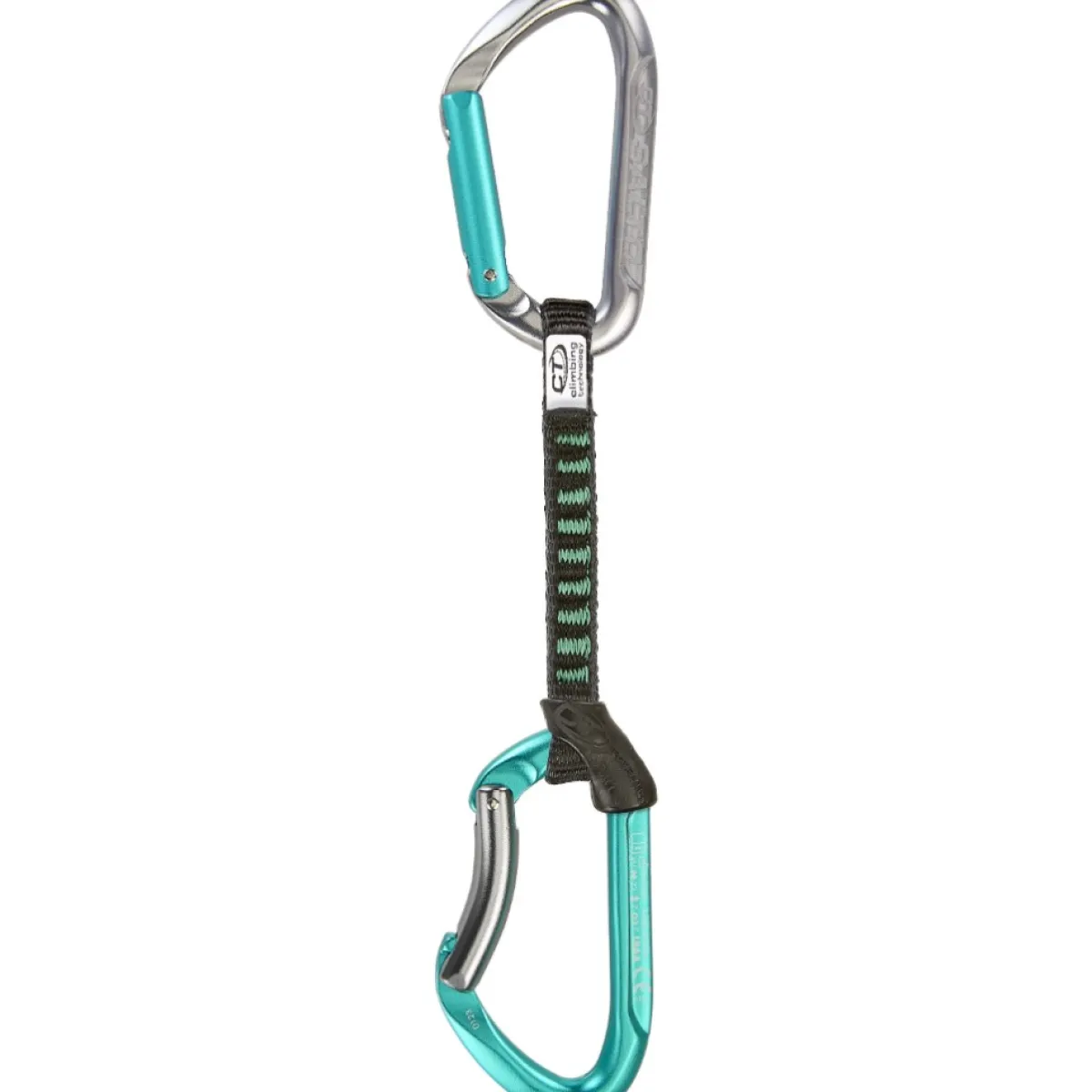 Climbing Technology CT Salto UL climbing quickdraw Titanium/Blue Outlet