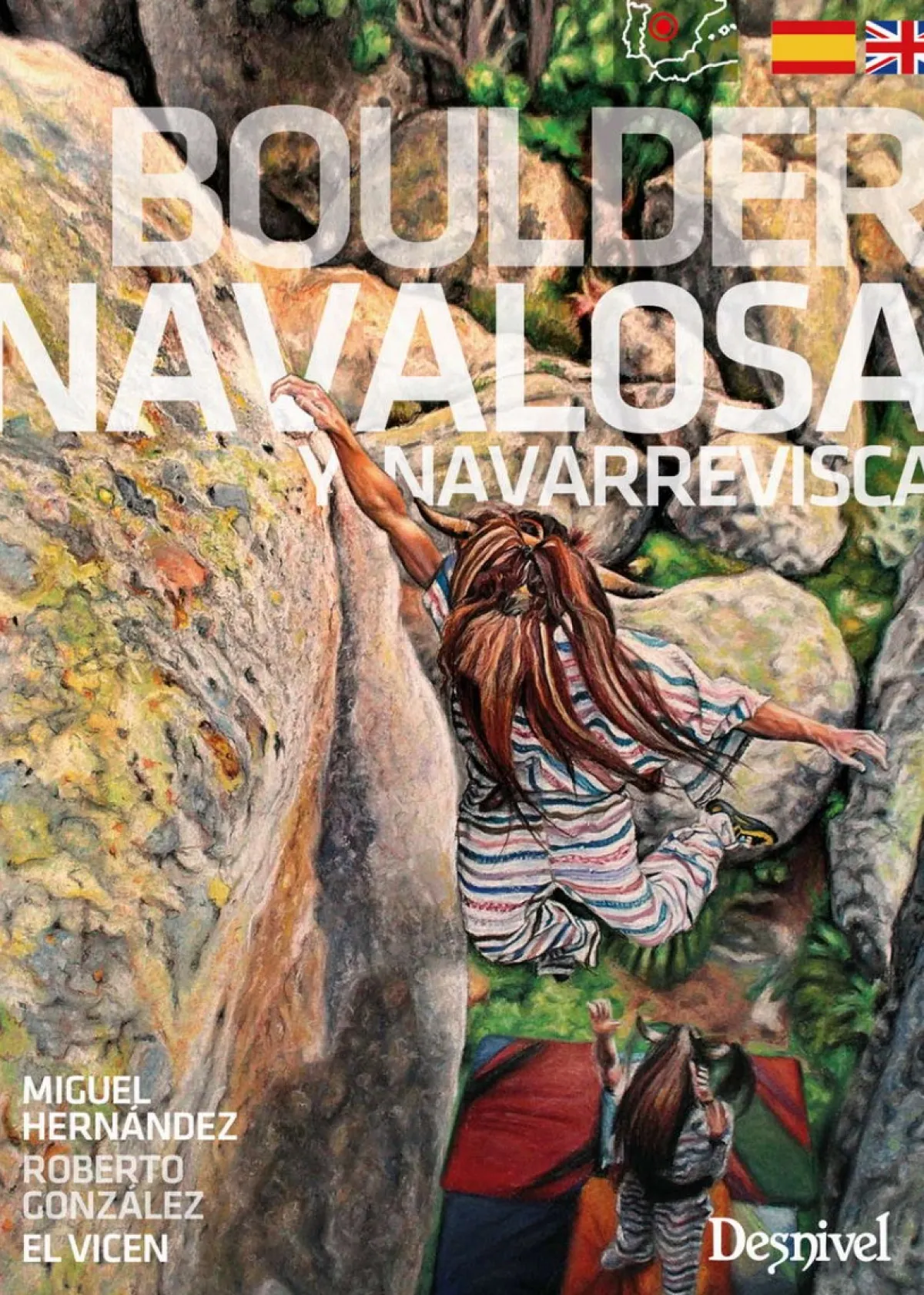 Desnivel Boulder Navalosa y Navarrevisca bouldering climbing guide Best