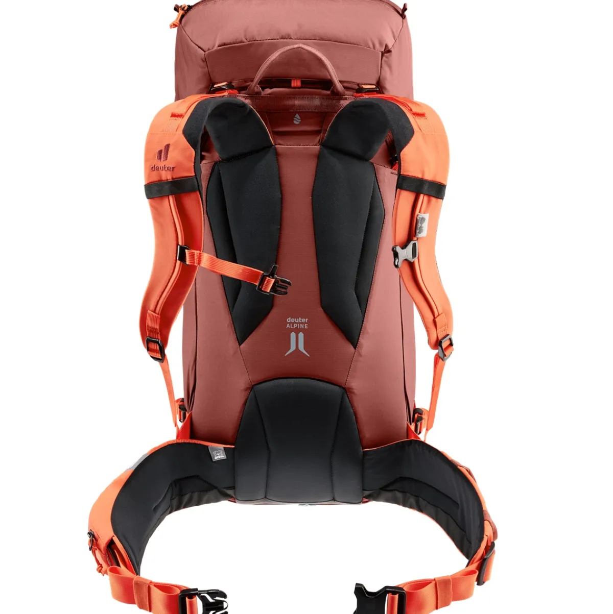 Deuter Guide 34 + 8 ski-mountaineering backpack Redwood/Papaya Cheap