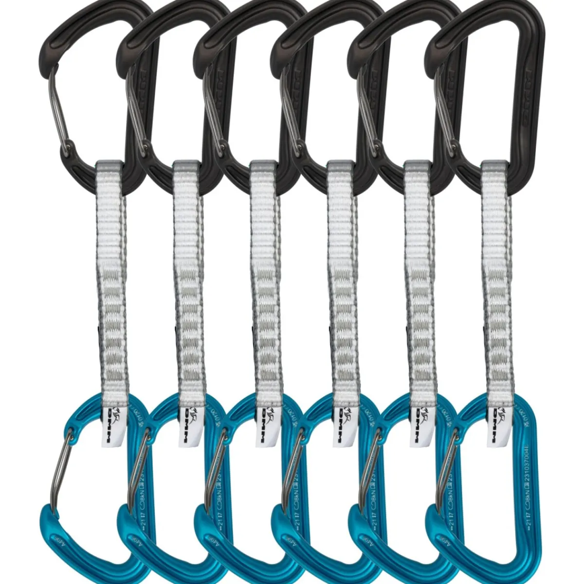 DMM Aether QD 6-pack climbing quickdraw Turquoise Best