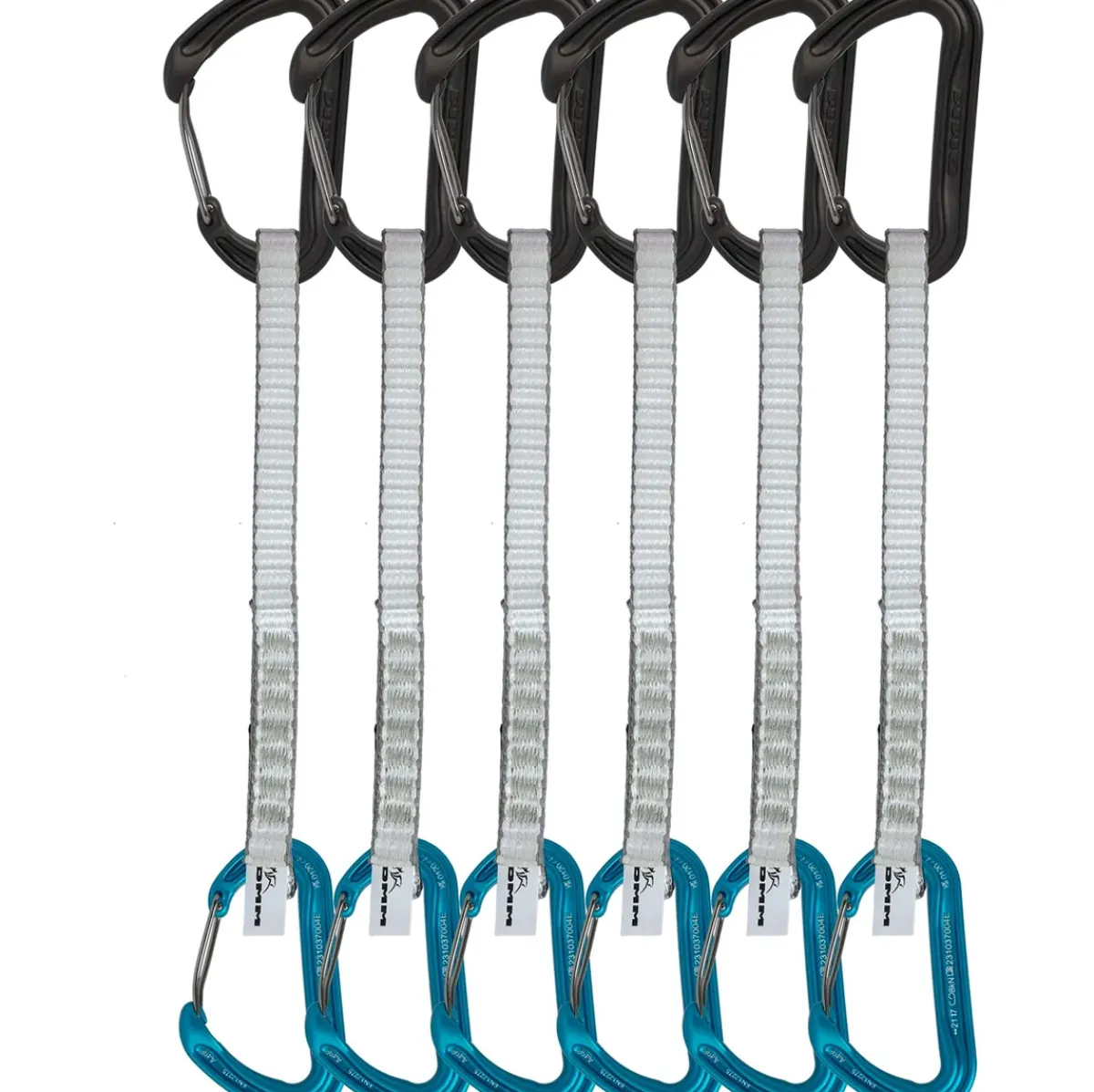 DMM Aether QD 6-pack climbing quickdraw Turquoise Best