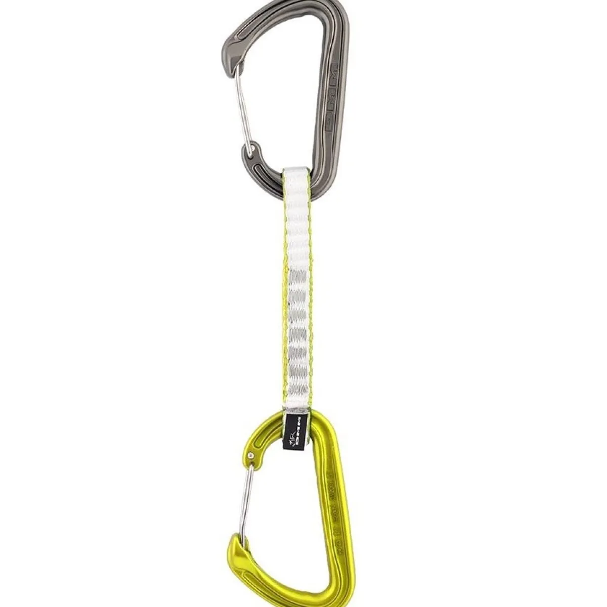 DMM Chimera Quickdraw climbing quickdraw Titanium/Lime Best