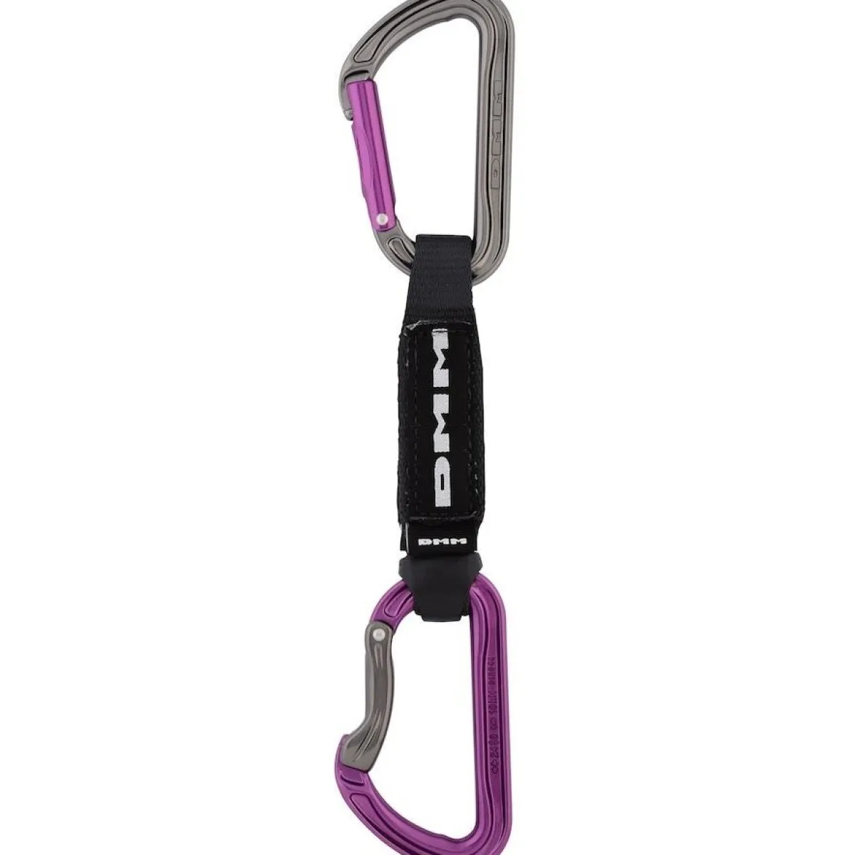 DMM Shadow climbing quickdraw Titanium/Blue Cheap