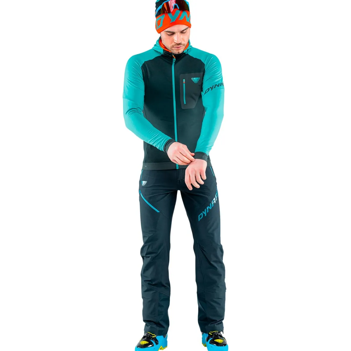 Dynafit Radical Polartec Jacket men's technical polar fleece Storm Blue Clearance