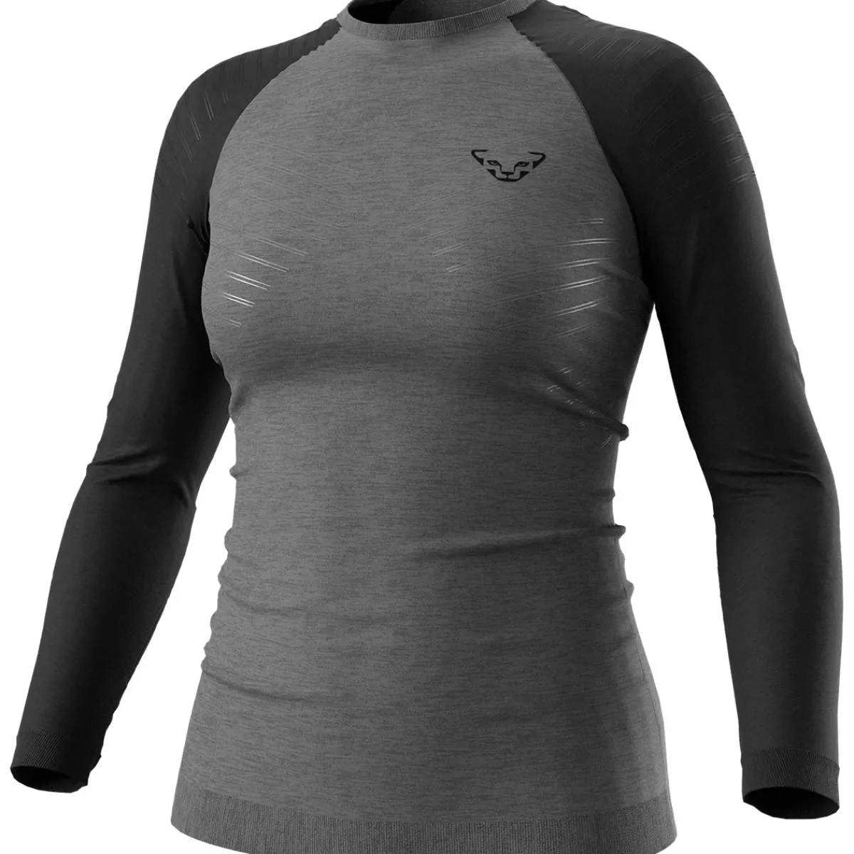 Dynafit Tour Light Merino L/S Tee women's long-sleeved t-shirt Black Out Hot