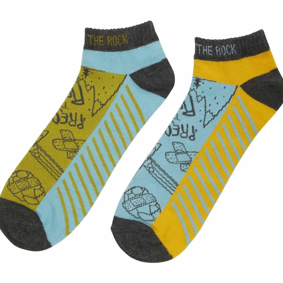 E9 Enove Odd Rocks Low climbing socks Orange/Blue New