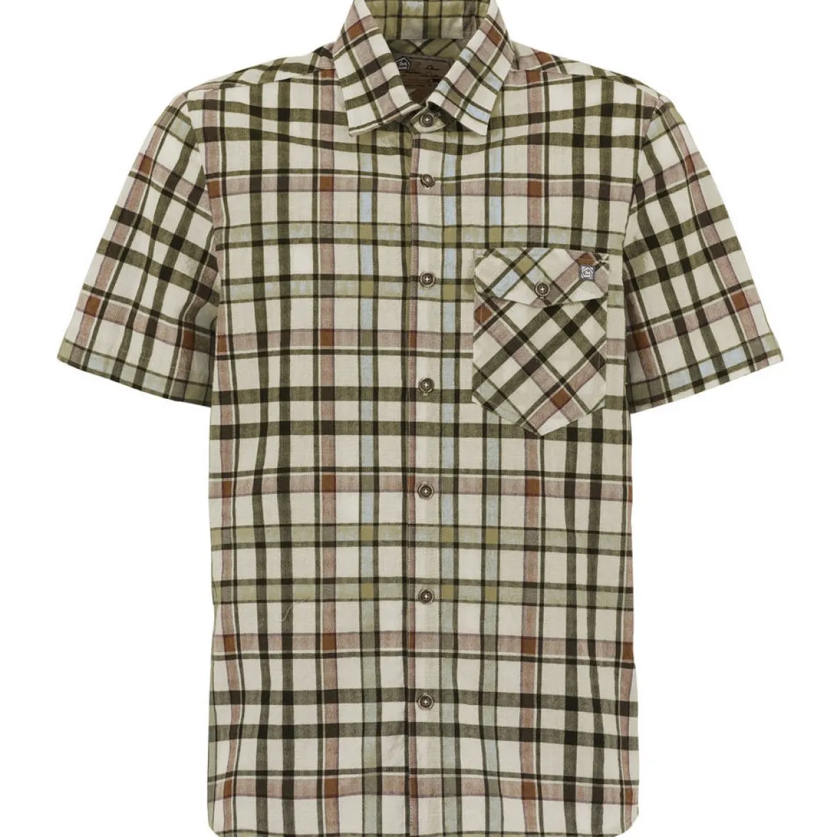 E9 Enove Ramo men's shirt Avocado Check Clearance