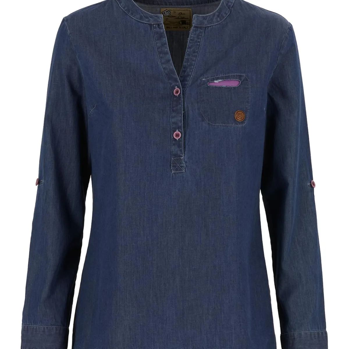 E9 Enove Swami women's shirt Light Blue Discount