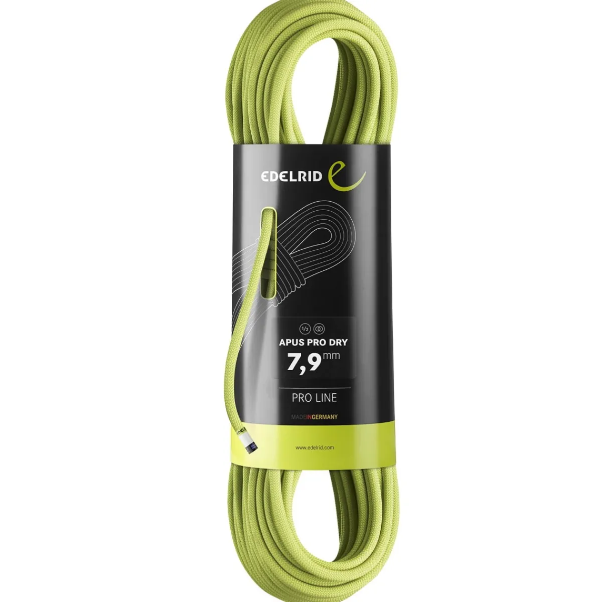 Edelrid Apus Pro Dry 7.9 mm climbing half rope Oasis Sale