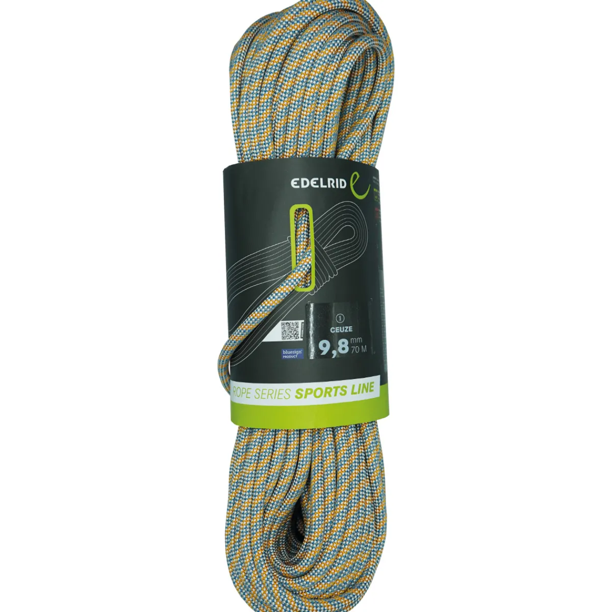 Edelrid Ceuze 9.8 mm climbing rope Icemint/Sahara Best Sale