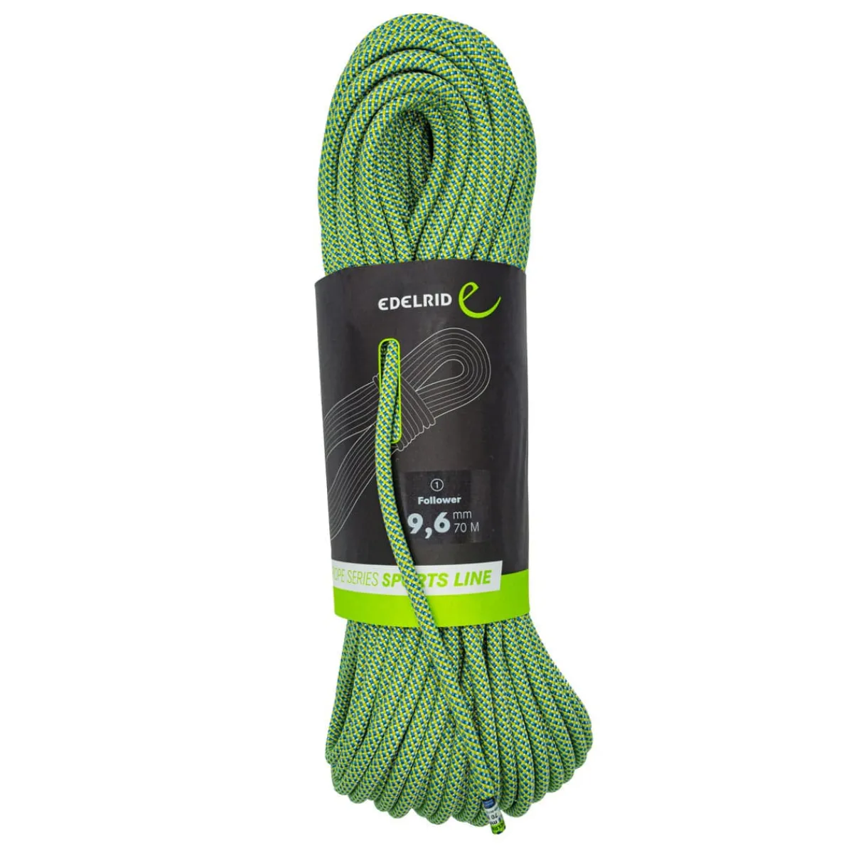 Edelrid Follower 9.6 mm climbing rope Red/Green Shop