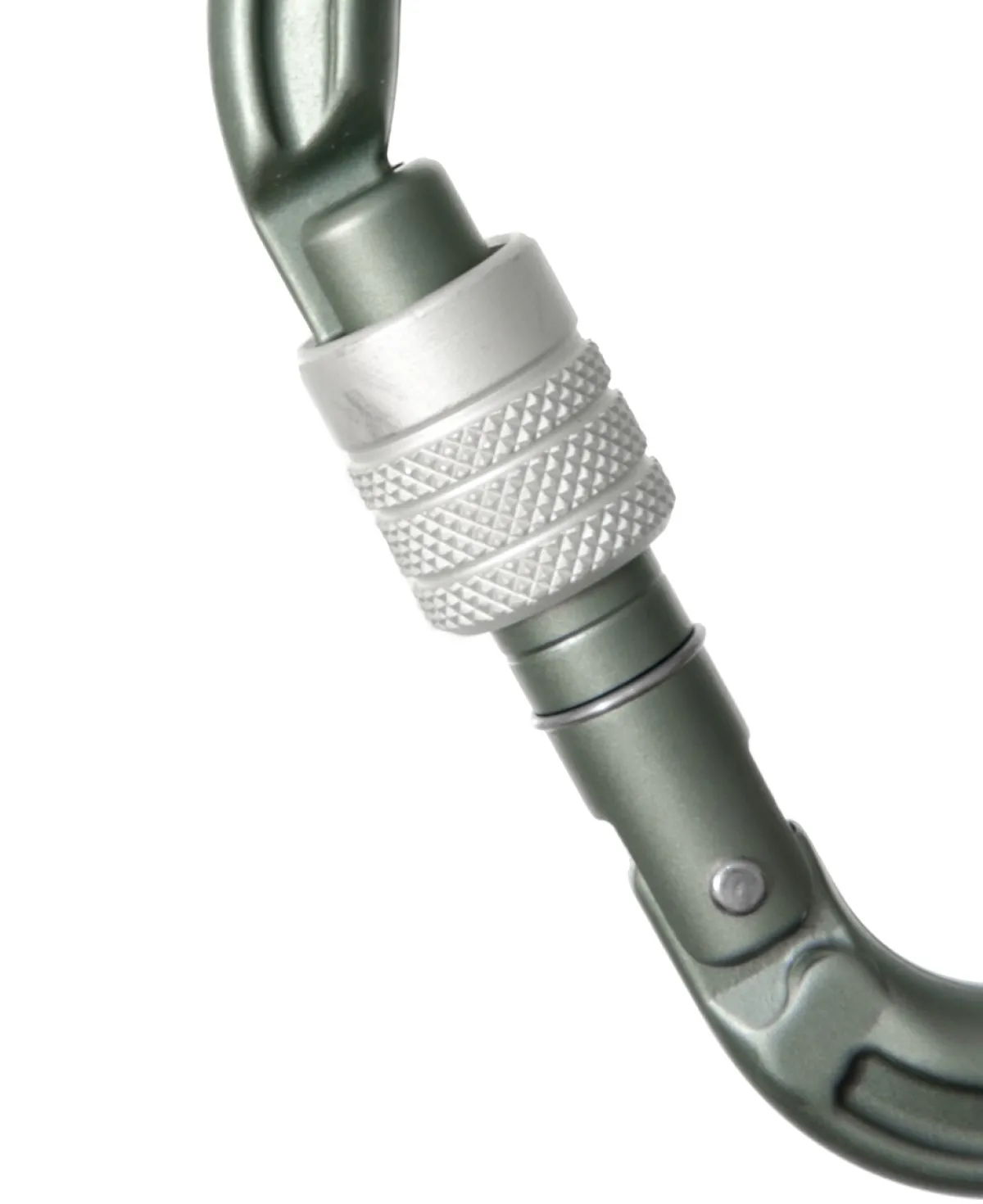 Edelrid HMS Magnum Screw II screw gate climbing carabiner Slate Cheap