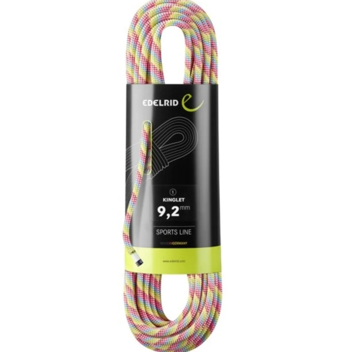 Edelrid Kinglet 9.2 mm climbing rope Snow Fashion