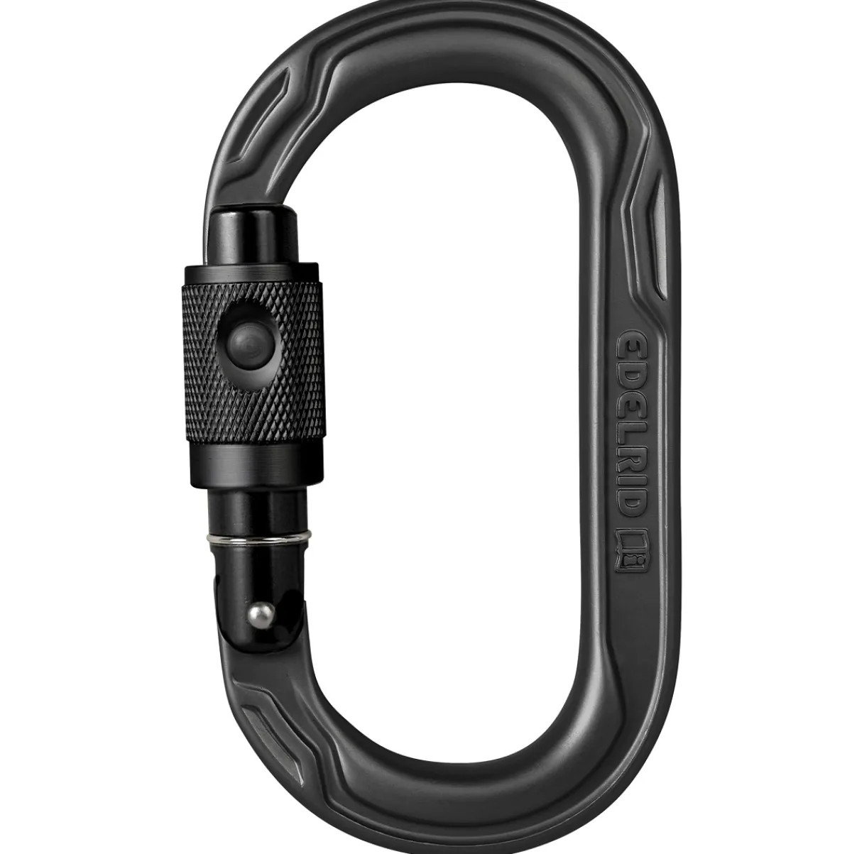 Edelrid Oval Power 2500 Permalock screwgate climbing carabiner Flash Sale