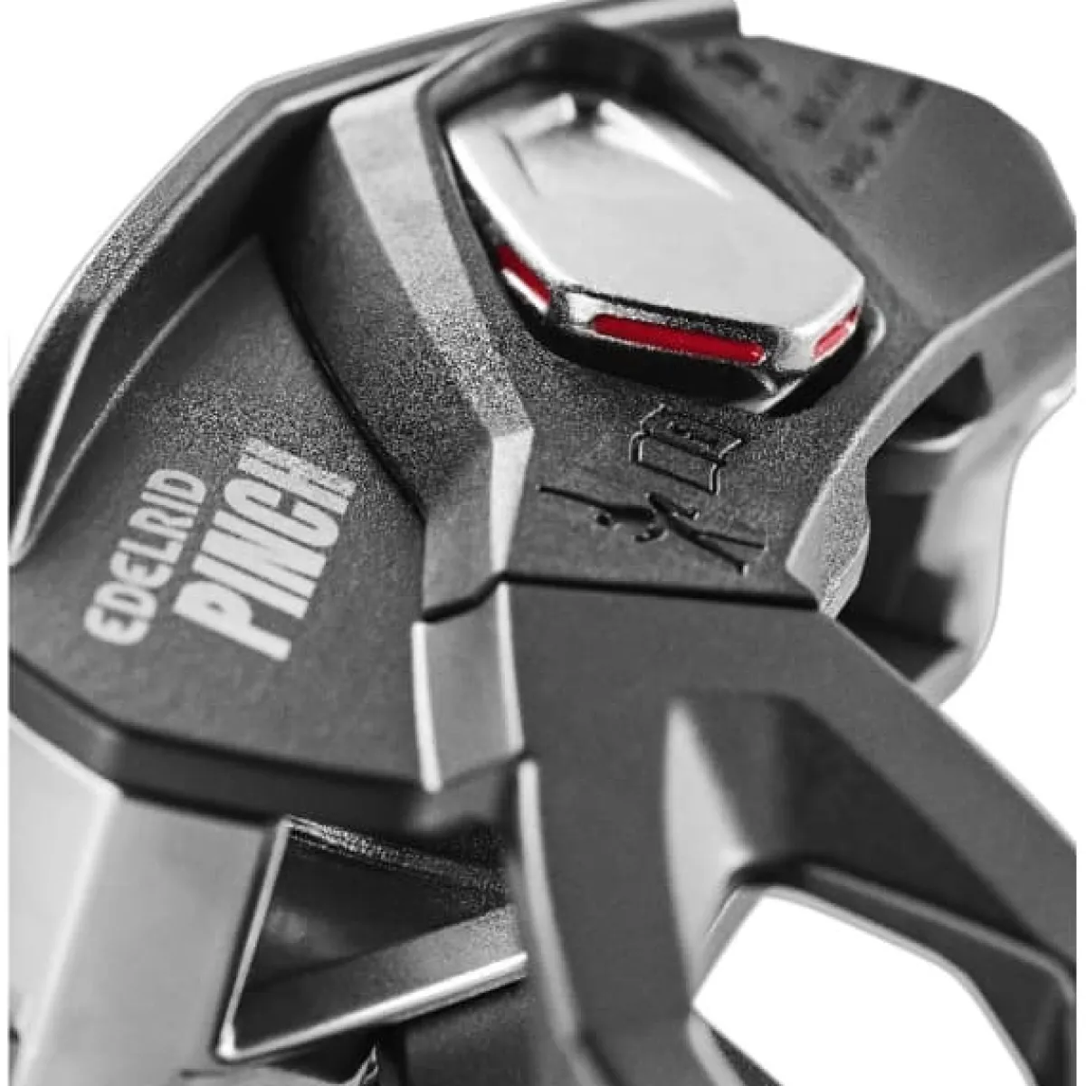 Edelrid Pinch climbing belay device with assisted braking New