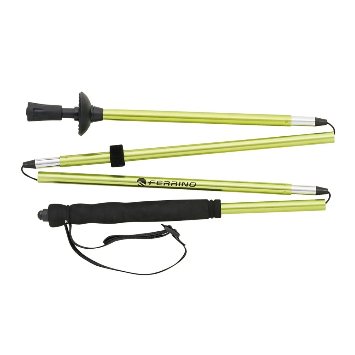 Ferrino Jet 130 cm pair of trekking poles Green Clearance
