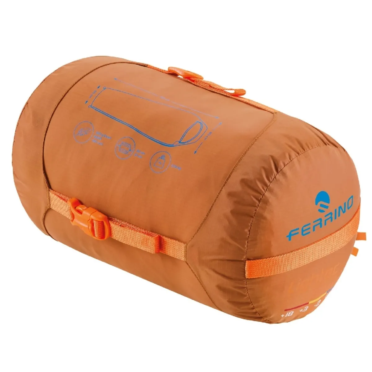 Ferrino Lightec 1000 Duvet RDS Down sleeping bag Yellow Online