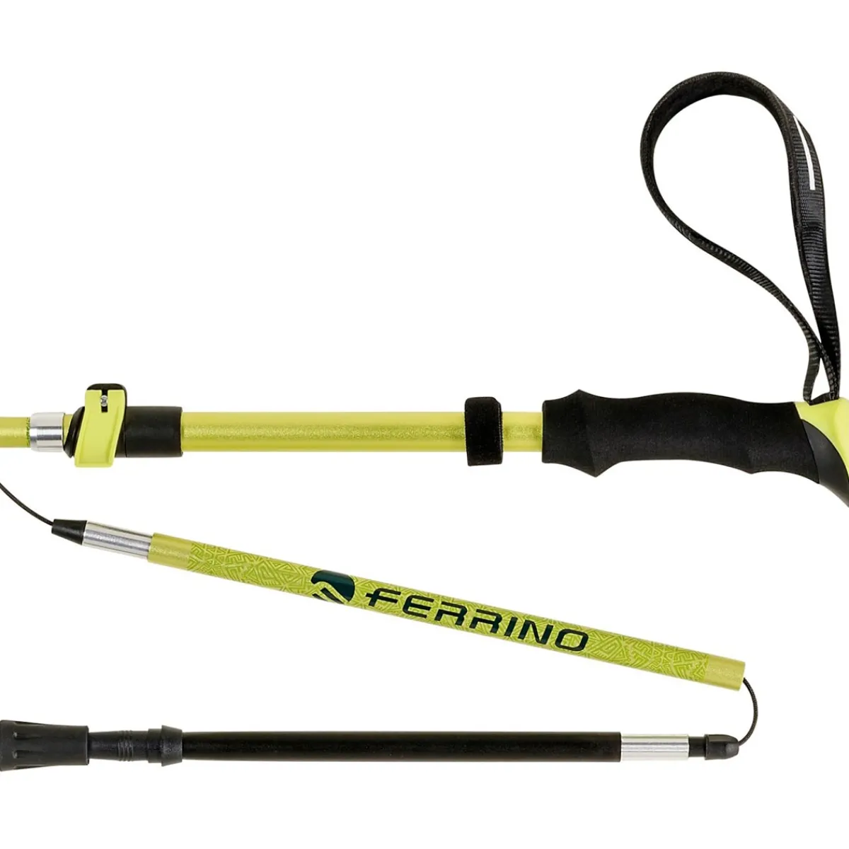 Ferrino Ortles pair of trekking poles Green Best Sale
