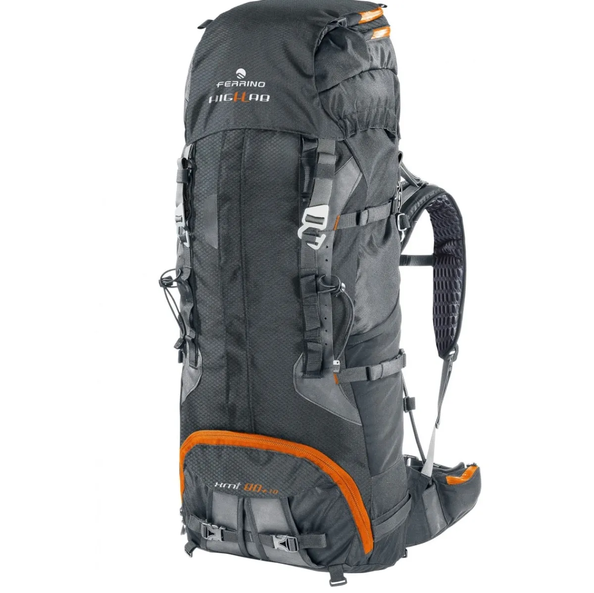 Ferrino X.M.T. 80+10 trekking and mountaineeing backpack Grey Hot