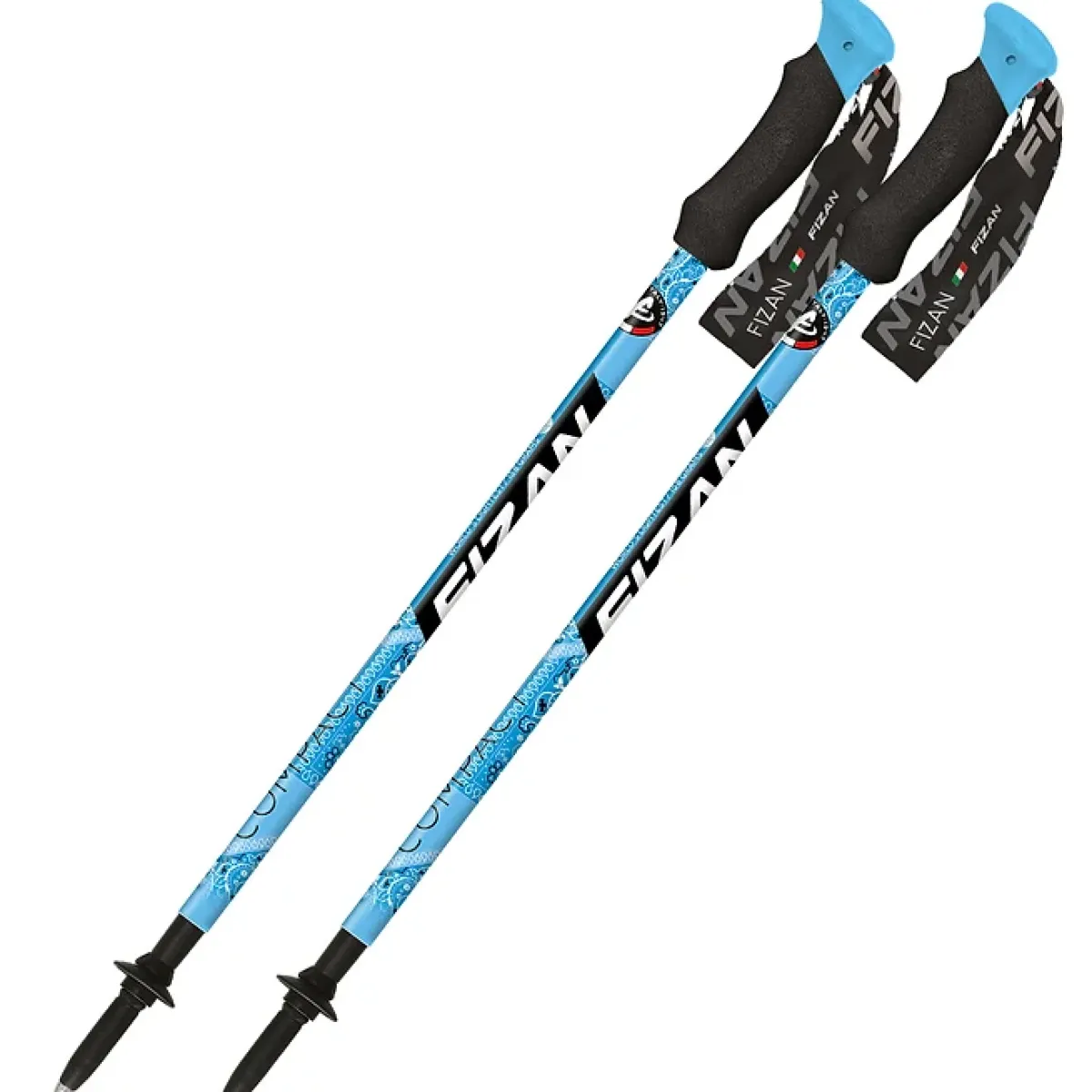 Fizan Compact MS trekking poles Blue Clearance