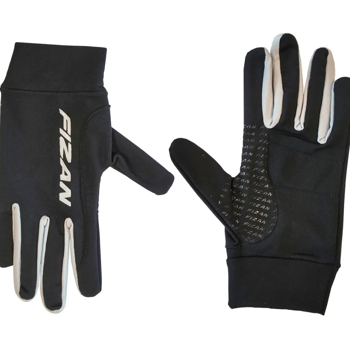 Fizan Gloves nordic walking gloves Black/Green Hot