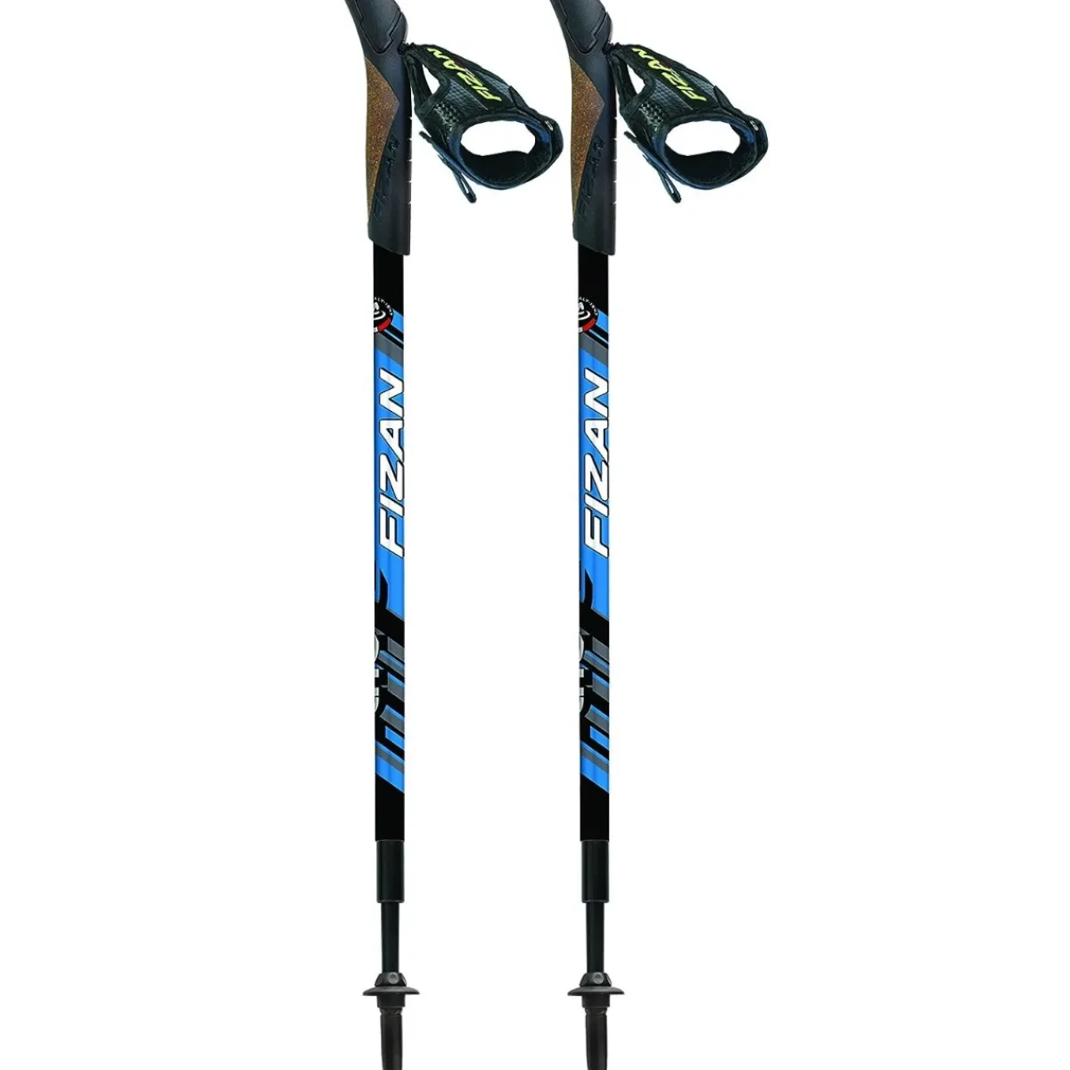 Fizan Lite pair of nordic walking poles Yellow Best