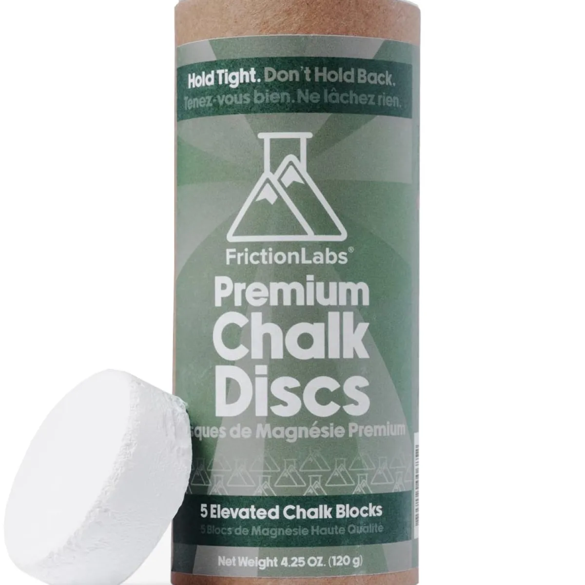 FrictionLabs Friction Labs The Chalk Disc Tube chalk blocks Outlet