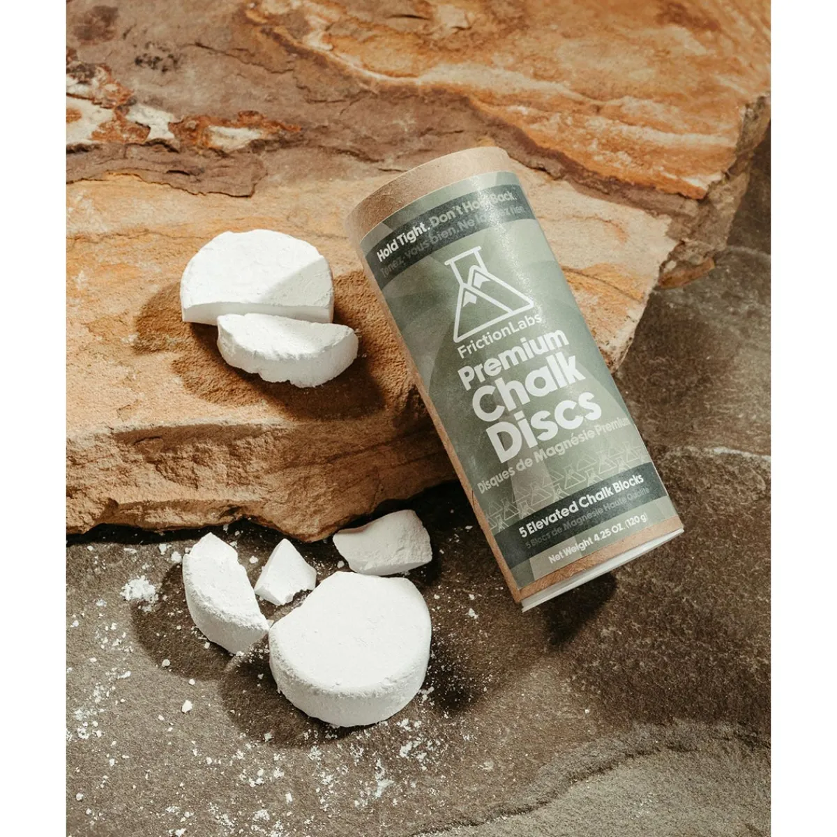 FrictionLabs Friction Labs The Chalk Disc Tube chalk blocks Outlet