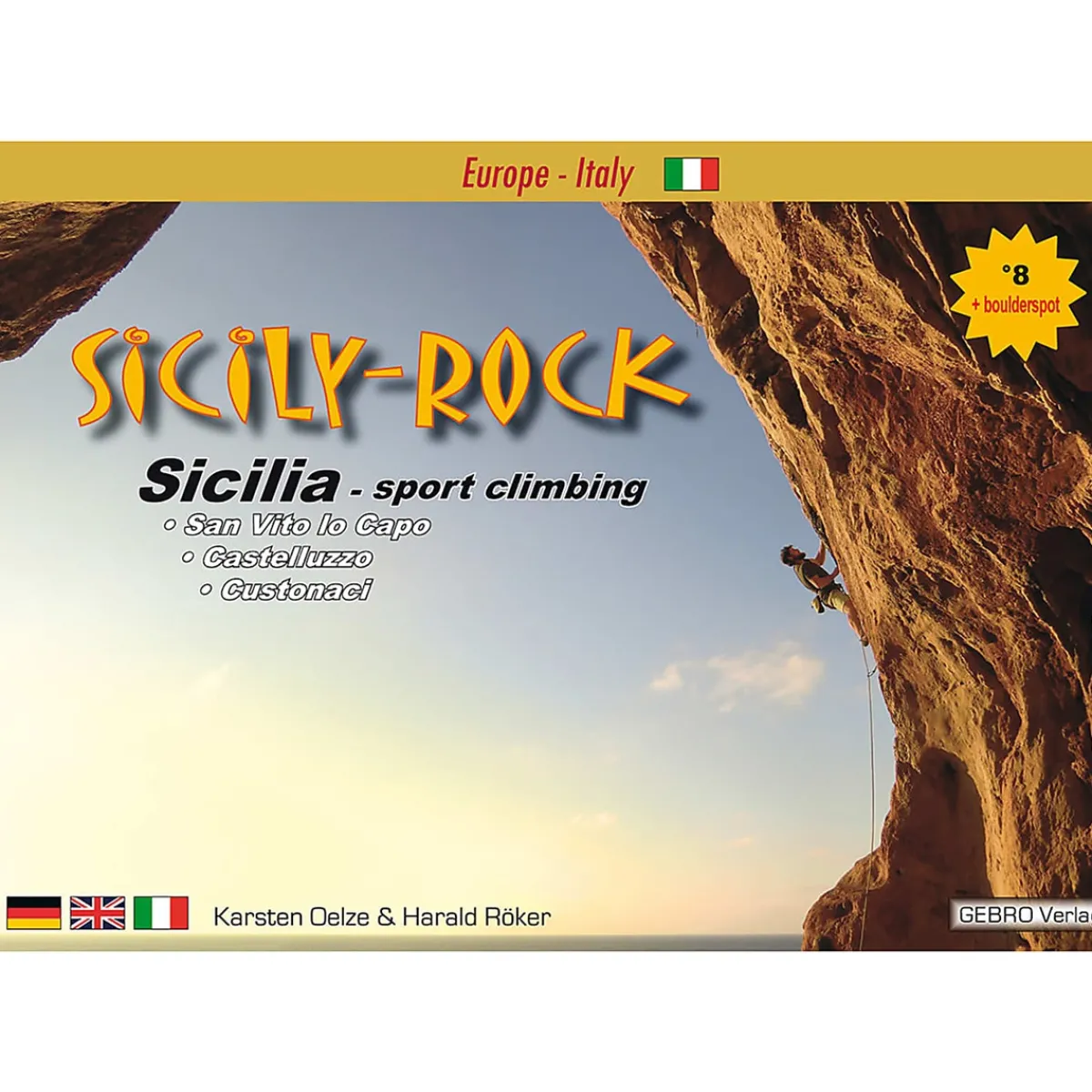 Gebro Verlag Gebro Sicily 8 climbing book Cheap