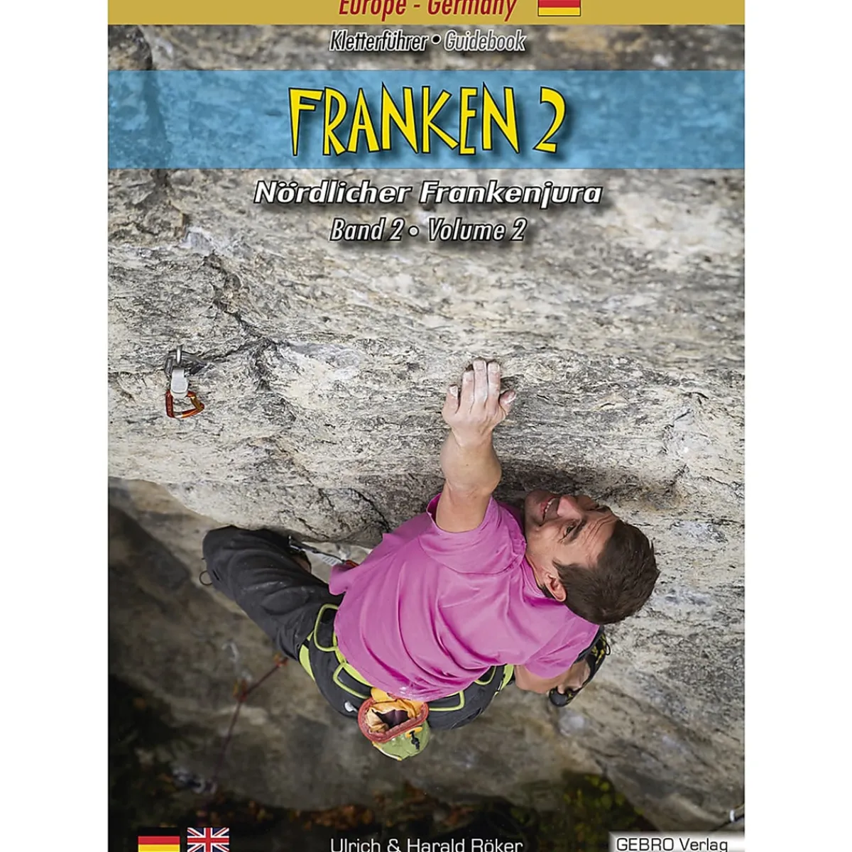 Gebro Verlag Franken 2 climbing guidebook Clearance