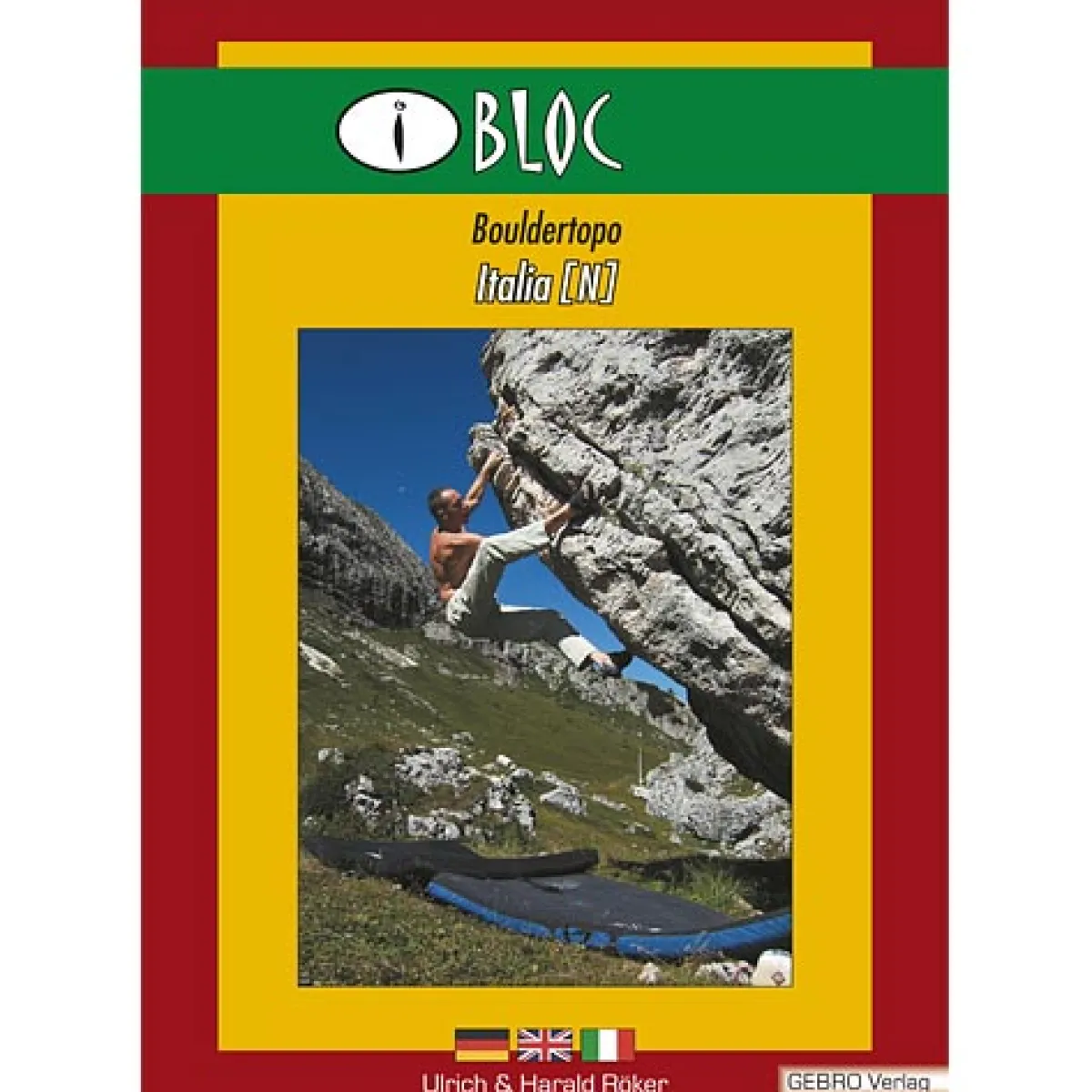 Gebro Verlag iBloc spot boulder nord Italia climbing guidebook Flash Sale