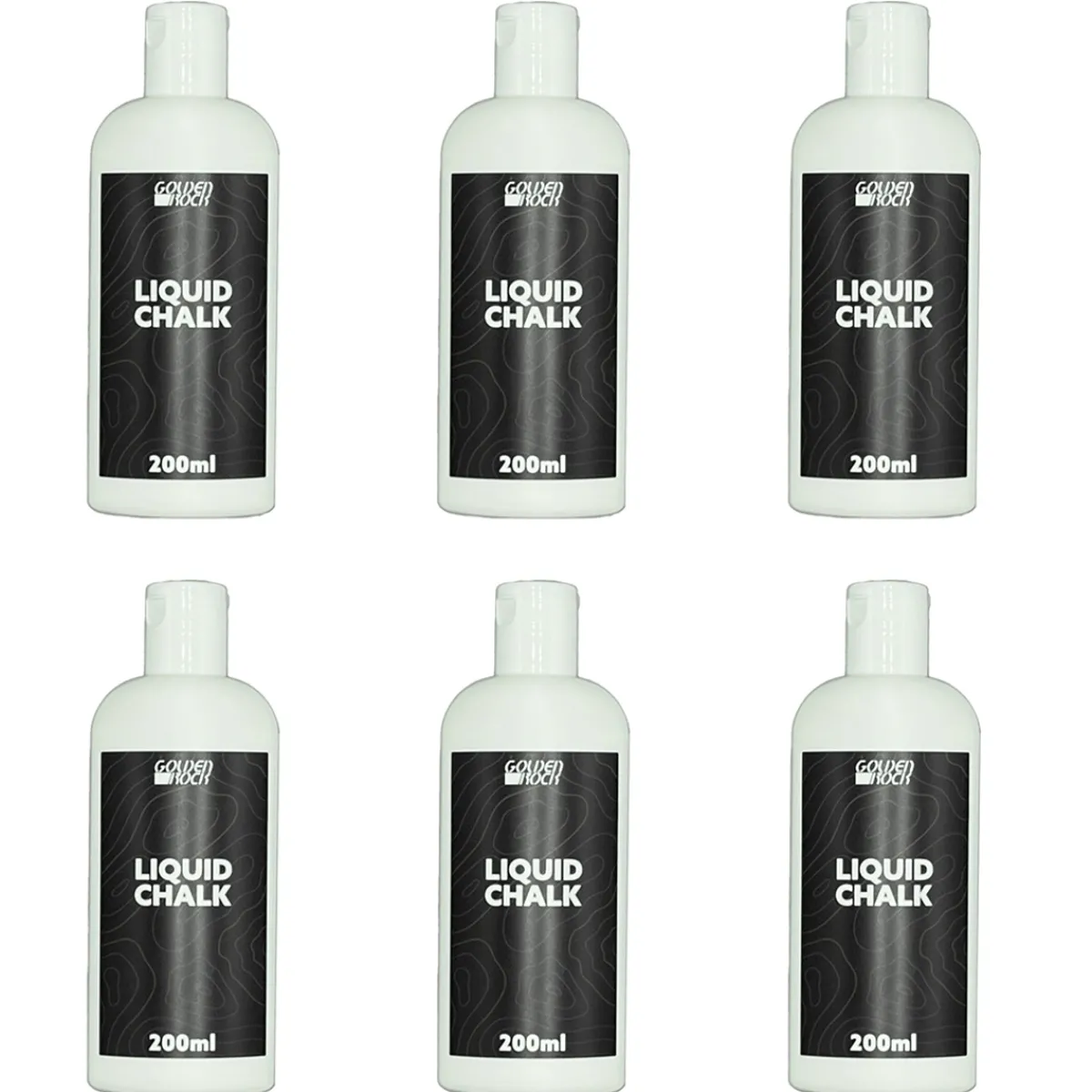 Golden Rock Liquid Chalk 200 ml 6-pack Flash Sale
