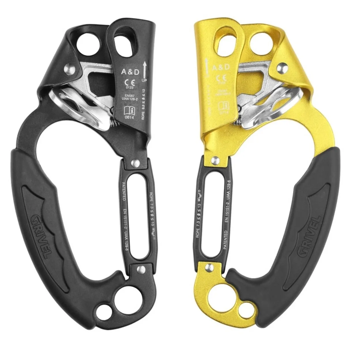 Grivel A&D caving handled ascender Hot