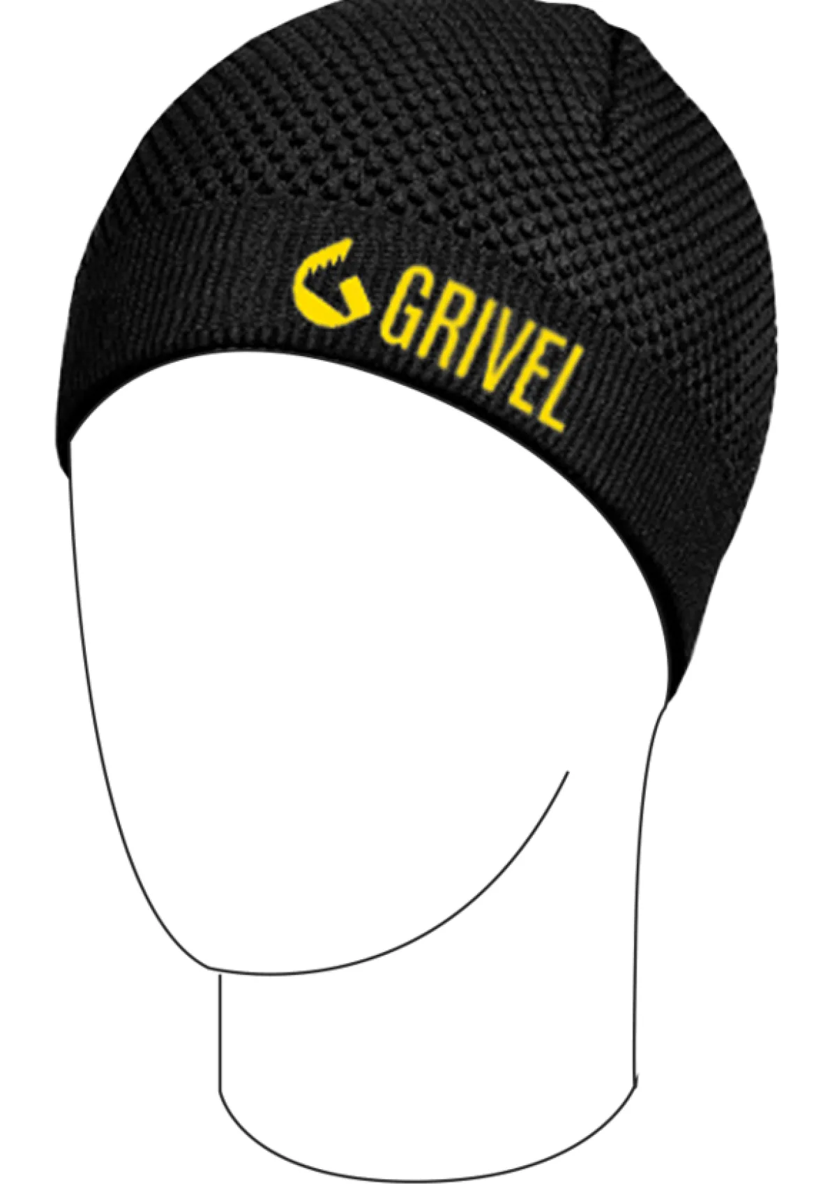 Grivel Cap hat Black/Yellow Online