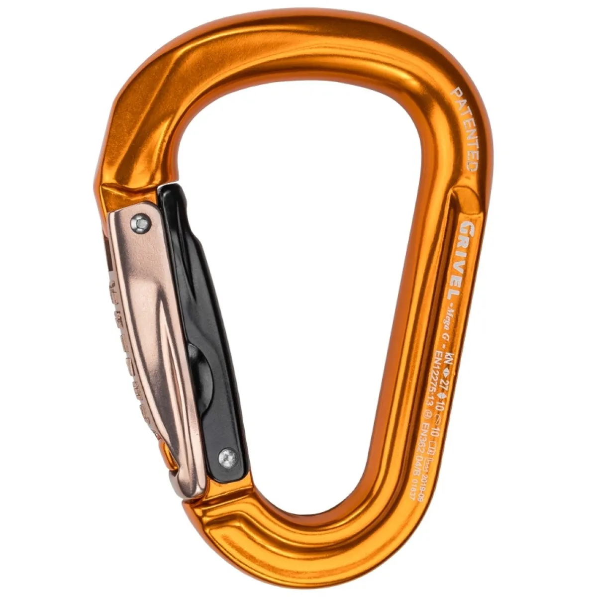 Grivel Mega K6G Twin Gate twin gate climbing carabiner New