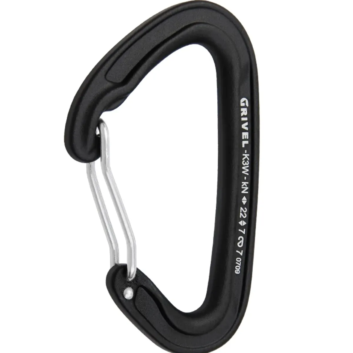 Grivel Plume K3W climbing carabiner Yellow New
