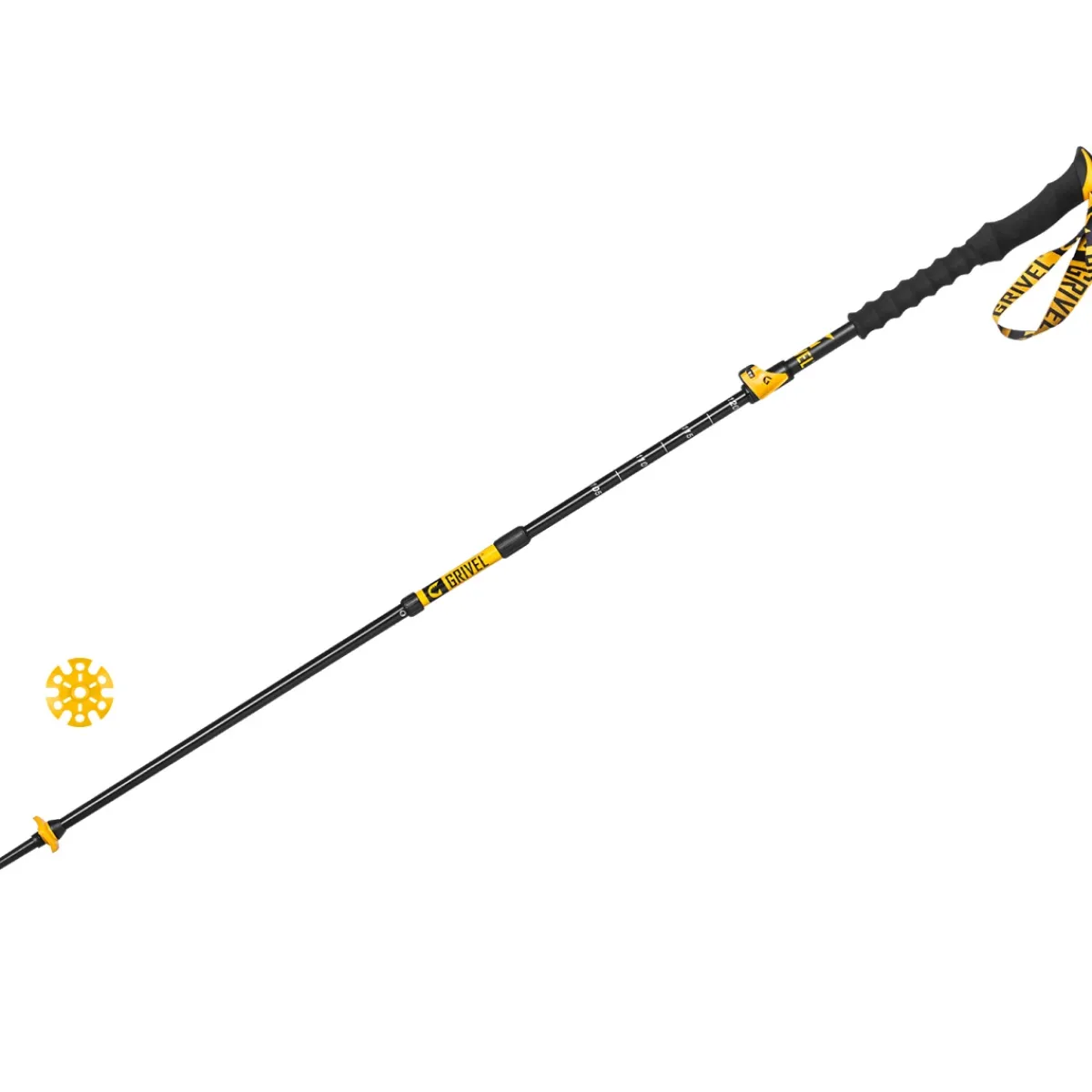 Grivel Trail Vario trekking pole Yellow Shop