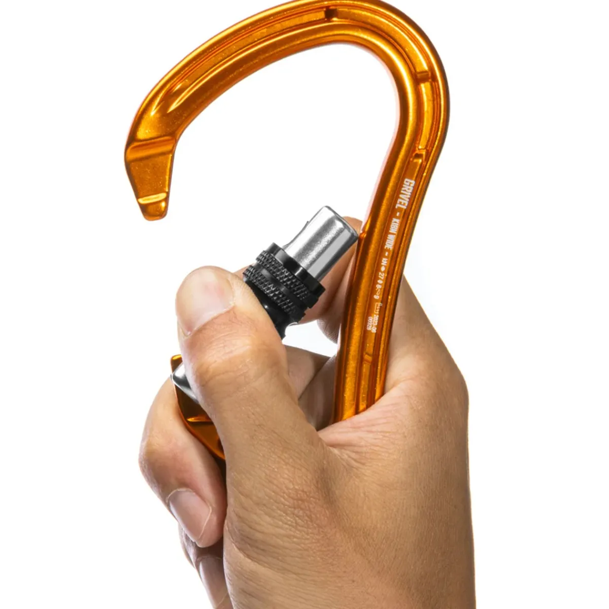 Grivel Wide K18N screw-lock carabiner Hot