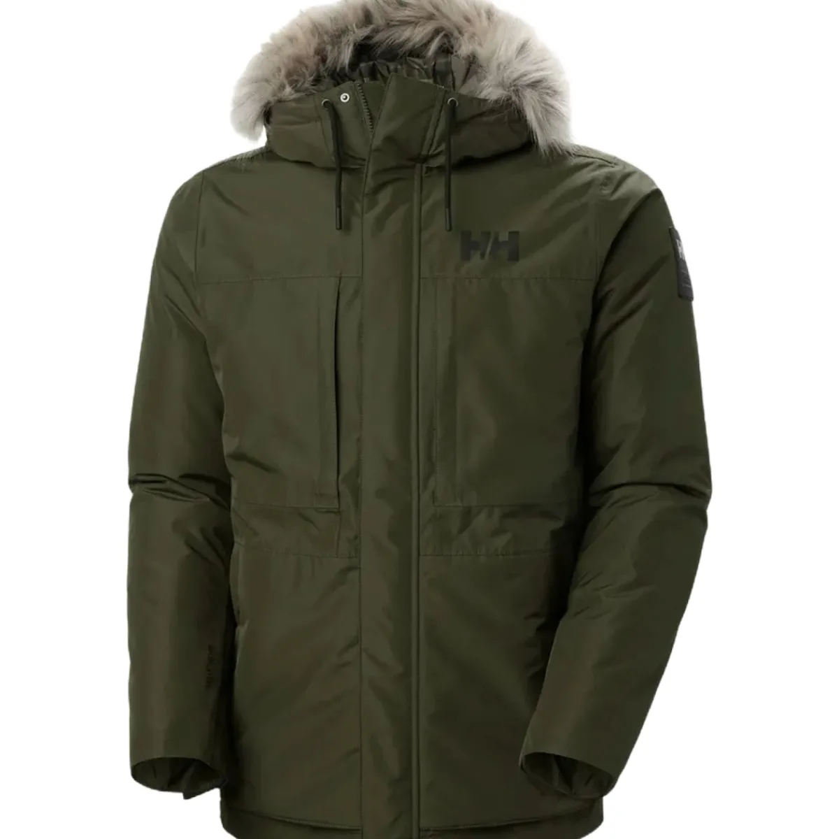 Helly Hansen Coastal Parka men's casual jacket Utility Green Sale