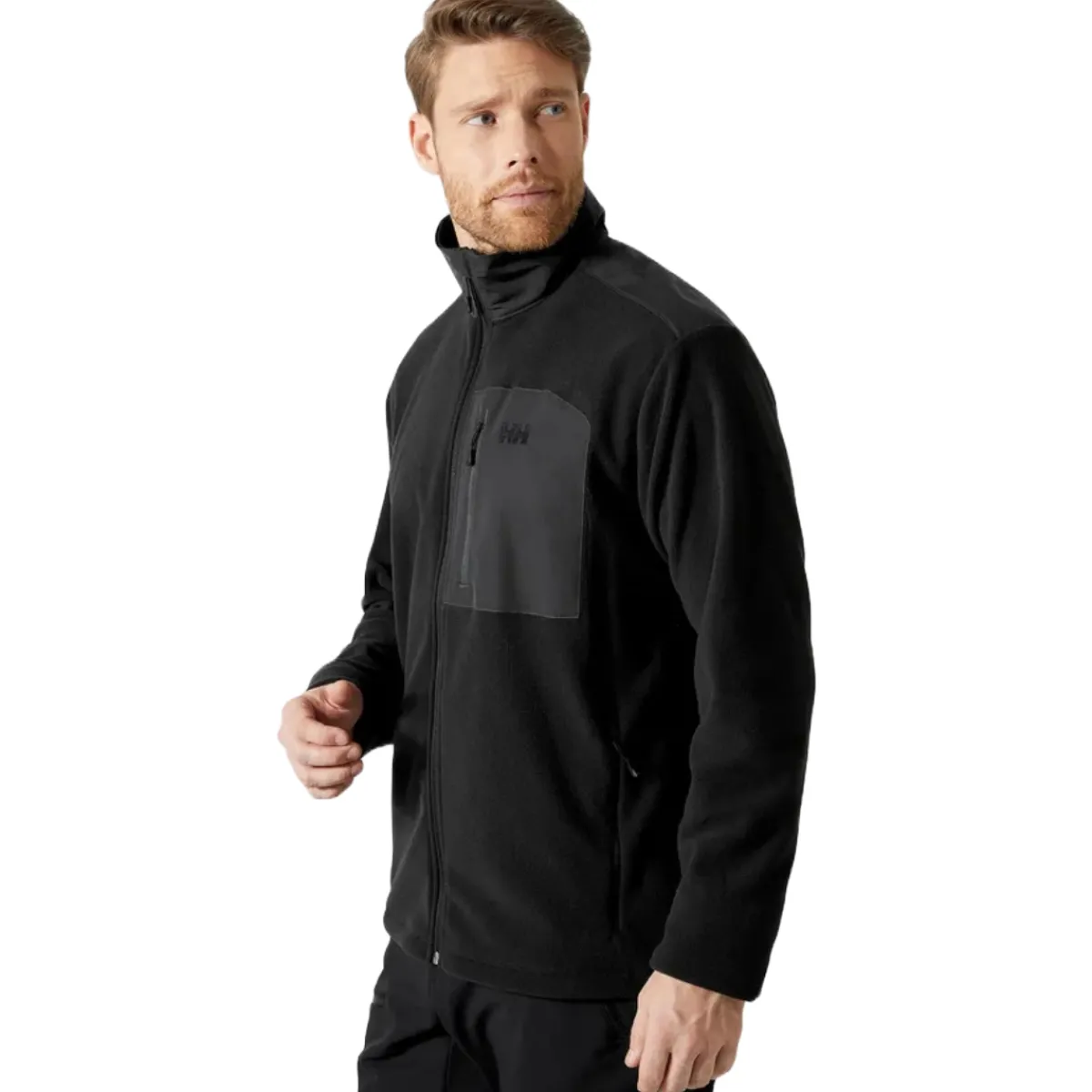 Helly Hansen Daybreaker Block Jacket men's technical polar fleece Black Clearance