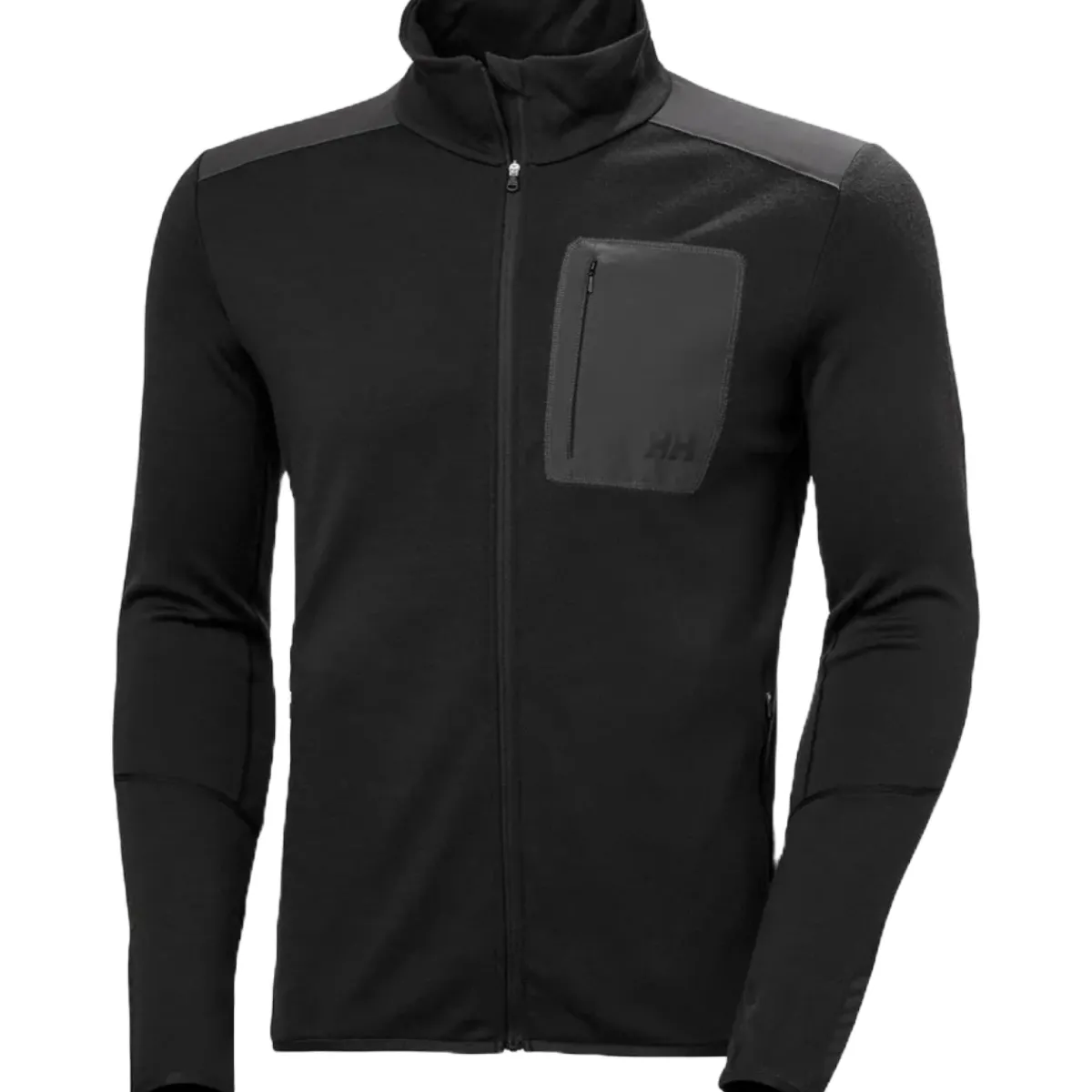 Helly Hansen Lifa Merino Midlayer men's technical polar fleece Black Sale