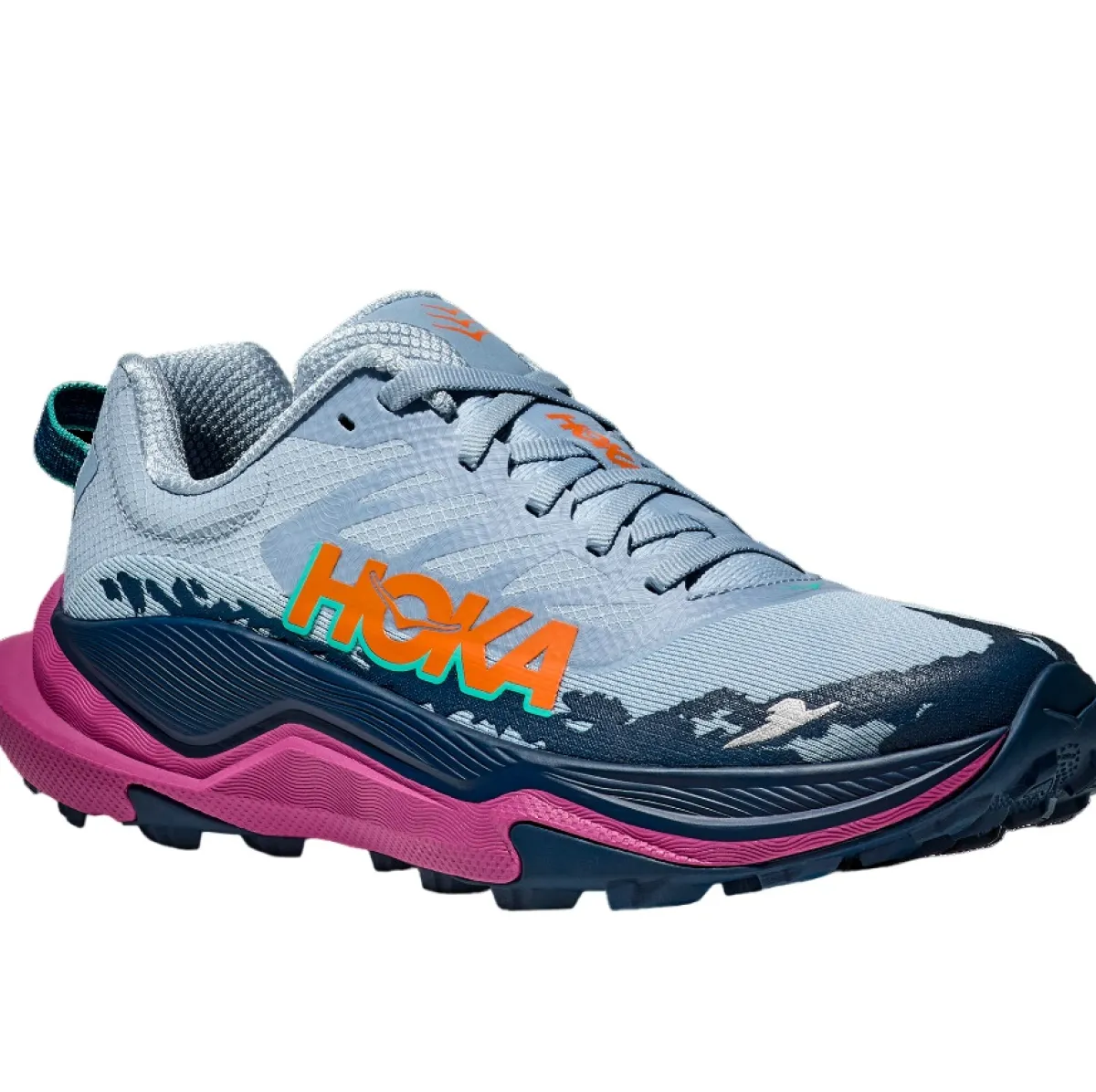 HOKA W Torrent 4 women's trail runnng shoes Drizzle/Fuchsia Online