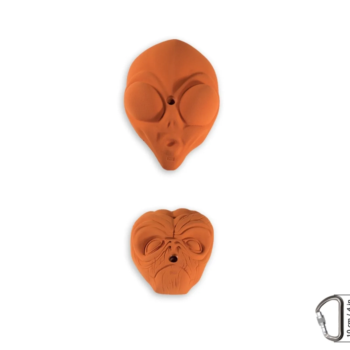 HRT Alien Head set 2 climbing holds Black Outlet