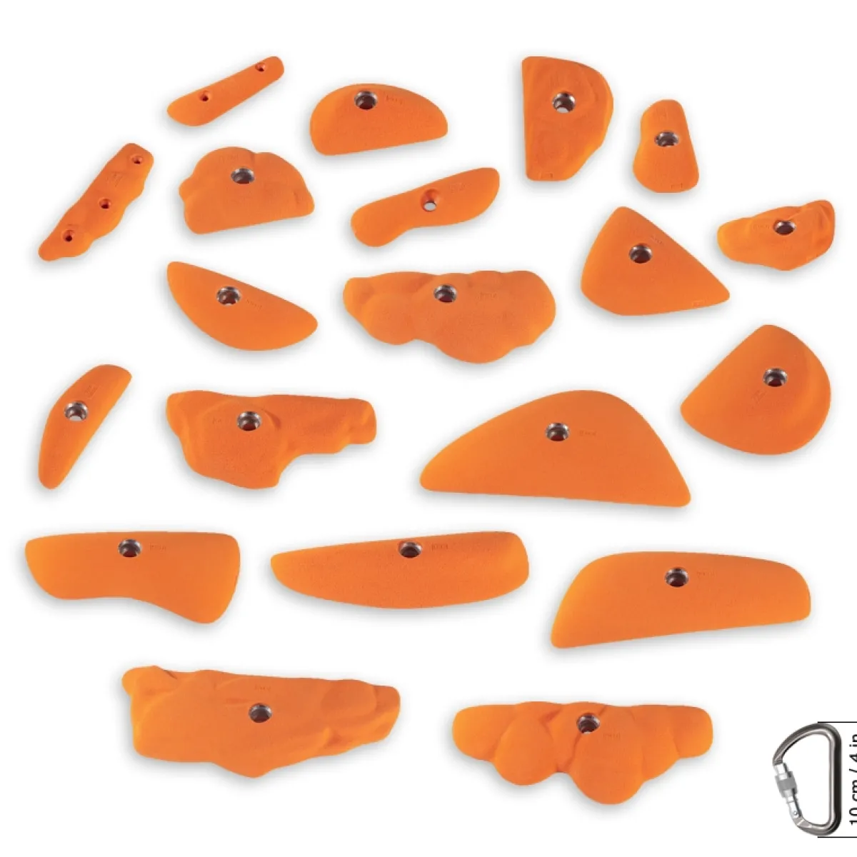HRT Thin Ice set 20 climbing holds Pastel Orange Best Sale