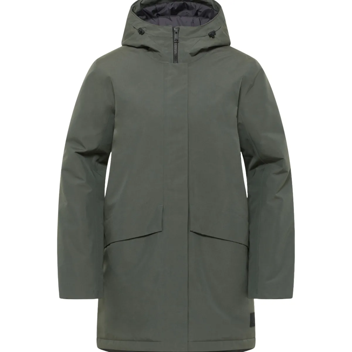 Jack Wolfskin Tempelhof Coat W women's down jacket Phantom Best