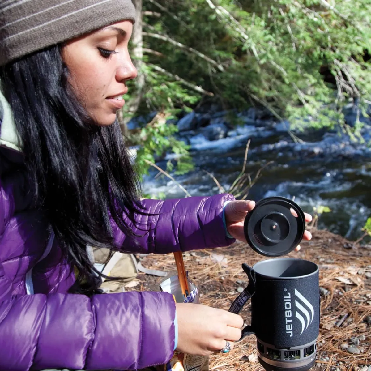 Jetboil Zip gas stove Hot