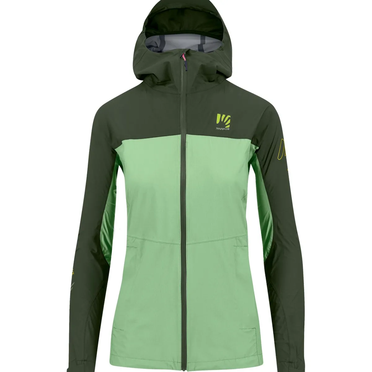 Karpos Lot Rain W Jkt women's hardshell jacket Arcadian/Rifle Green Cheap